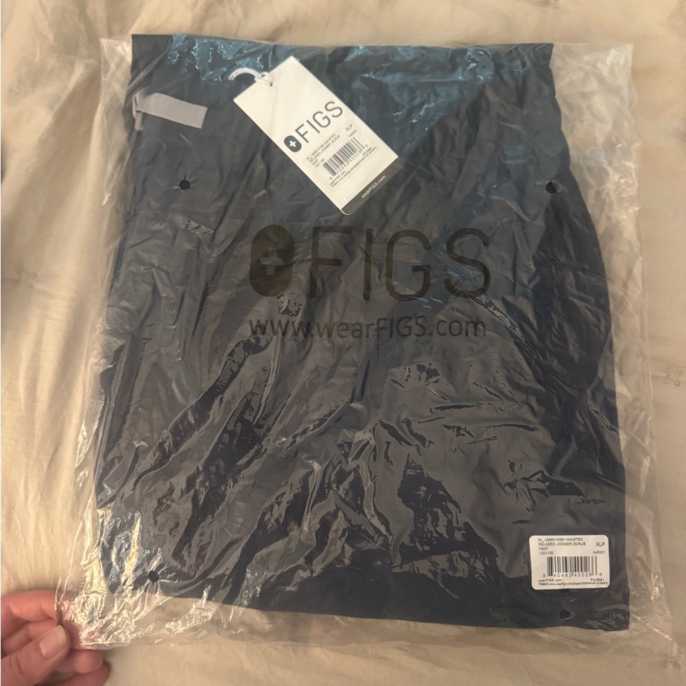 FIGS dark harbor Uman high waisted jogger
